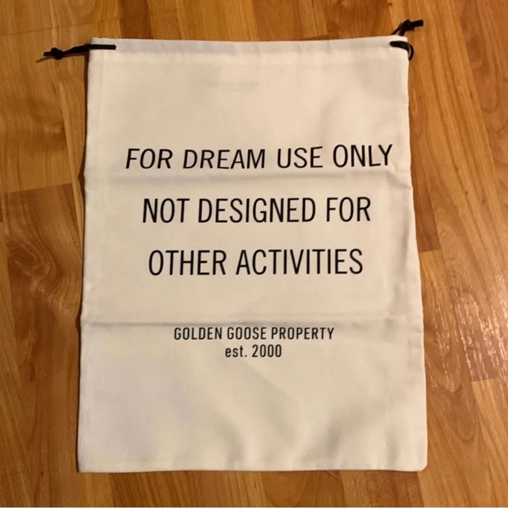 Golden Goose Dust Bag ‎ 15 1/2 x 12 inches